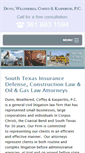 Mobile Screenshot of dwcrklaw.com